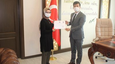 Başyayla Özel Eren Yatılı Bakım Merkezi Müdürü Emine Yılmaz’a Başyayla