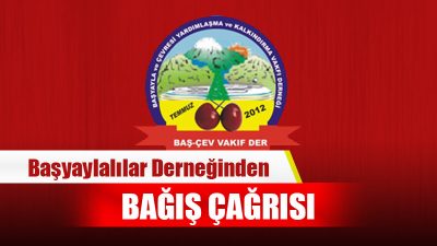 Başyaylalılar Derneği ramazan ayında ihtiyaç sahiplerine ulaştırılmak üzere bağış çağrısından