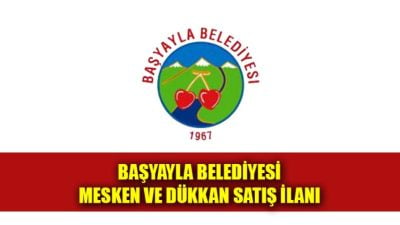 Başyayla Belediyesi mesken ve dükkan satış ilanı...