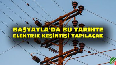 MEDAŞ tarafından Ermenek İşletmesi sorumluluk alanı içerisinde yer alan Başyayla'da