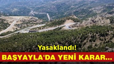 Karaman'ın Başyayla ilçesinde ormanlık alanlarda piknik yapmak, mangal yapmak, anız