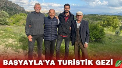 Alman uyruklu Cristian ve Yaşam koçu Hasan Göktürk günü birlik