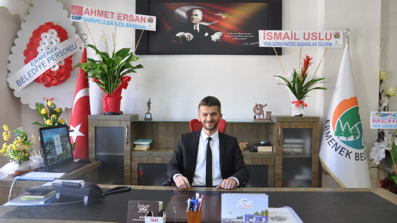 Ermenek'te Belediye Başkanı Atila Zorlu’nun Milletvekili aday adaylığı için istifa