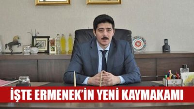 Eski Mut Kaymakamı Fatih Erdoğan Ermenek Kaymakamlığına atandı.
