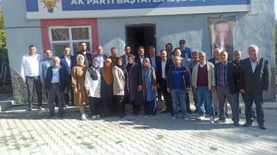 AK Parti Karaman Milletvekili Osman Sağlam, Taşeli ziyaretleri kapsamında Başyayla