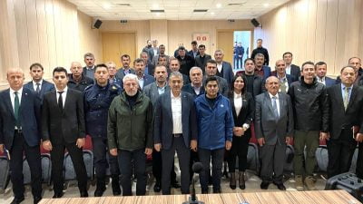 Karaman Valisi Tuncay Akkoyun Kahramanmaraş Ekinözü’nde Kurum Müdürleri ve Muhtarlarla