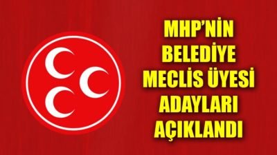 31 Mart Mahalli İdareler Seçimleri için geri sayım sürüyor. MHP'de