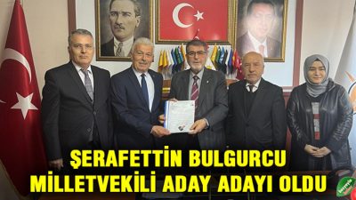 2009-2019 arasında Başyayla Belediye Başkanlığı görevinde bulunan Şerafettin Bulgurcu, AK