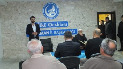 Ülkü Ocakları Karaman İl Başkanlığı, vefatının 26. Yılı münasebetiyle Ülkücü