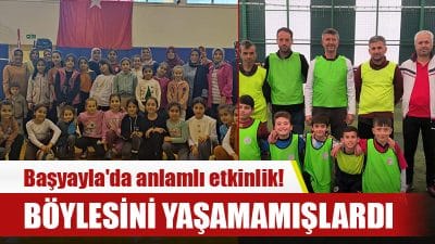 Başyayla Şehit Ali Rıza Yücel İlkokulu tarafından düzenlenen etkinlikte, öğrenciler