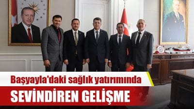 Başyayla ilçesinde yapılmasın planlanan sağlık tesisiyle ilgili önemli gelişme yaşandı.