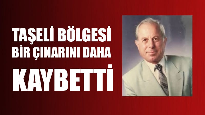 Taşeli Bölgesi bir çınarını daha kaybetti: Mustafa Ertaş vefat etti Taşeli bölgesi, eğitim camiasının ve kültür dünyasının önemli isimlerinden biri