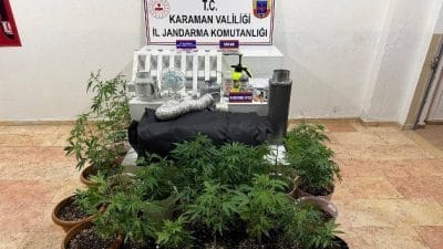 Karaman İl Jandarma Komutanlığı ekiplerince 20-26 Şubat tarihleri arasında düzenlenen